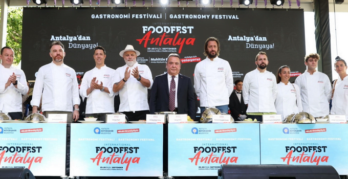 I. Food Fest Antalya dünya gastronomisine kapılarını açtı