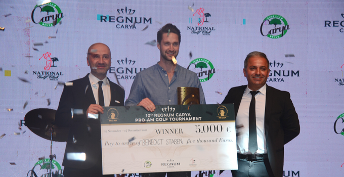 Regnum Carya Pro-Am Golf Turnuvası sona erdi