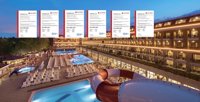 Aydınbey Group Hotels, Entegre Yönetim Sistemleri Sertifikalarını aldı