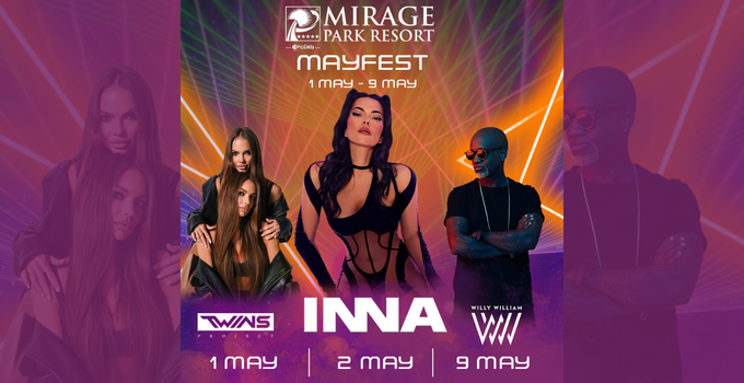 Mirage Park Resort sahnesinde yıldızlar geçidi