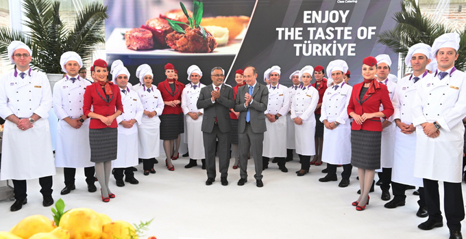 Türk Hava Yolları’ndan incikli kebaplı menü
