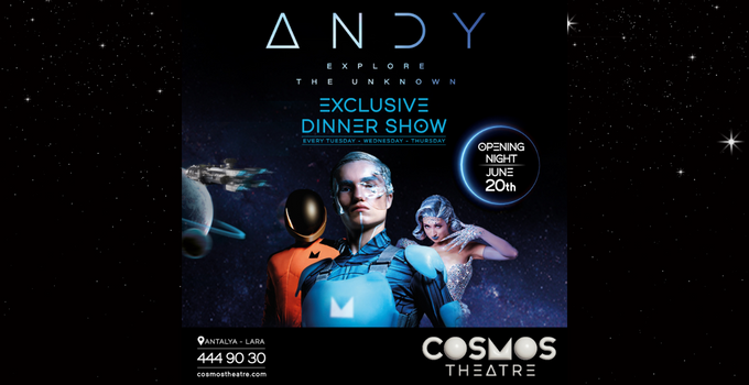 Andy Show 20 Haziran’dan itibaren Cosmos Theatre’da