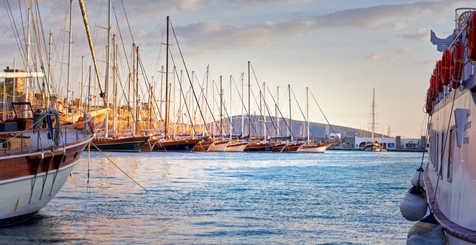 Bodrum’a Denizden 2588 Turist Geldi