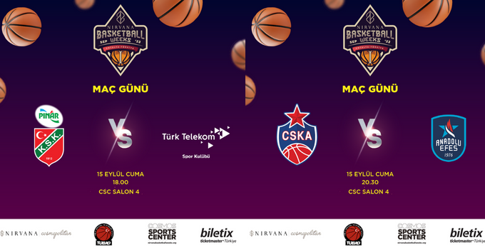 Nirvana Basketball Weeks’te dev maçlar!