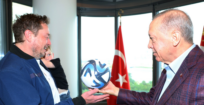Cumhurbaşkanı Erdoğan, Elon Musk’ı kabul etti