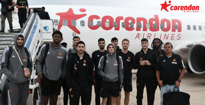 Panathinaikos BC, Corendon ile Uçacak