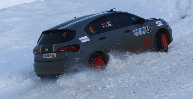 Sarıkamış’ta Ralli Heyecanı