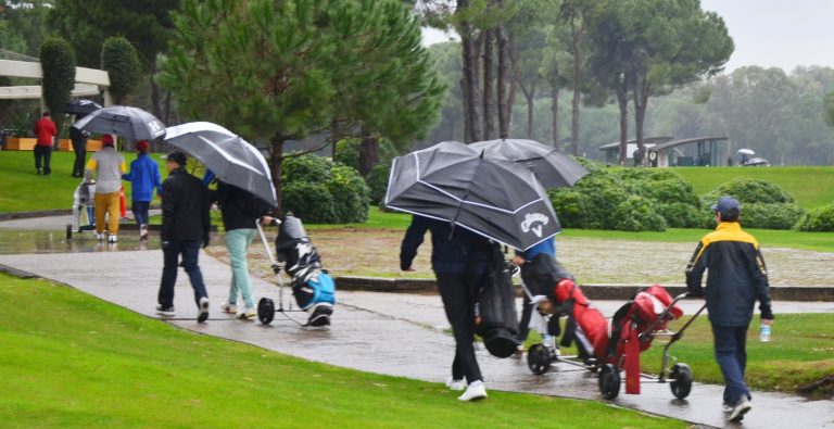 Türkiye Golf Turu’na yağmur engeli
