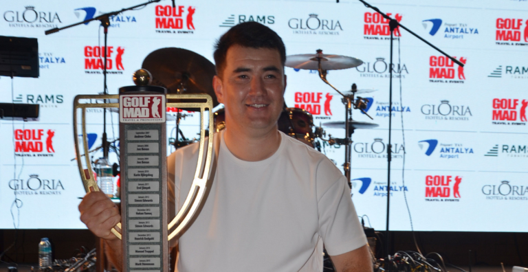 60 BİN EURO ÖDÜLLÜ GOLF TURNUVASINDA ŞAMPİYON