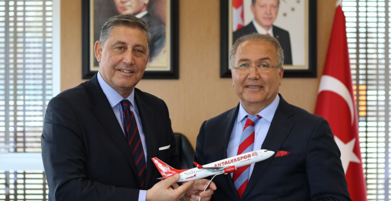 YILDIRAY KARAER, TTF BAŞKANINI ZİYARET ETTİ