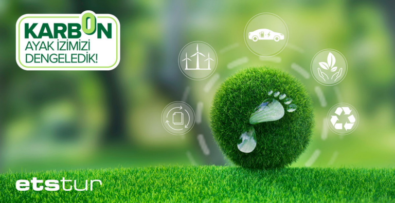 ETSTUR, 2023 YILINDA DA KARBON AYAK İZİNİ DENGELEDİ!