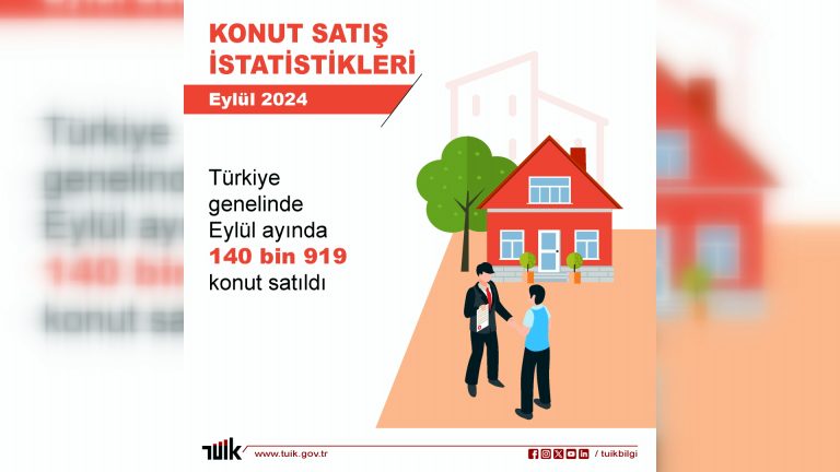 TÜİK: KONUT SATIŞLARI YÜZDE 37,3 ARTTI