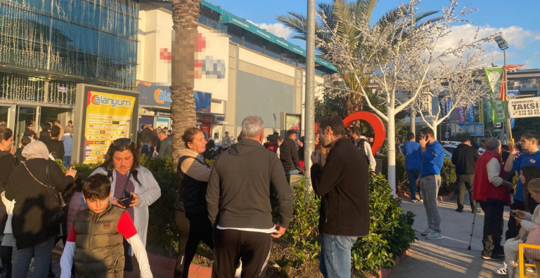 ALANYA AÇIKLARINDA 4.5 BÜYÜKLÜĞÜNDE DEPREM