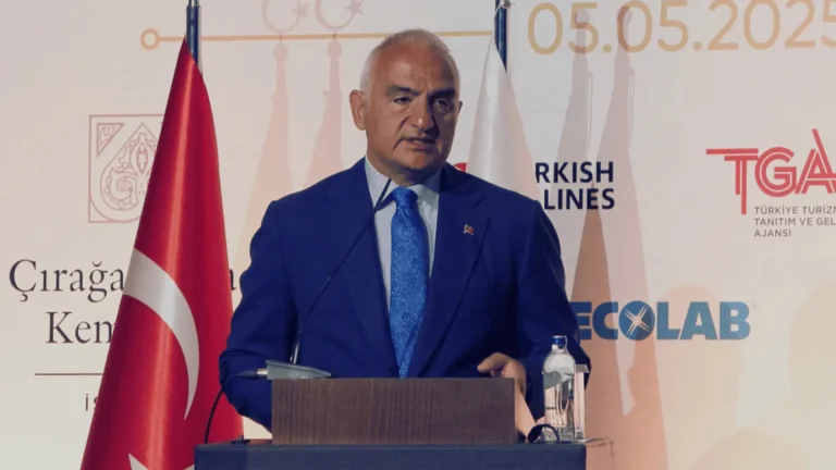 BAKAN ERSOY: “TURİZM HEDEFLERİMİZE ULAŞACAĞIMIZA İNANIYORUM”