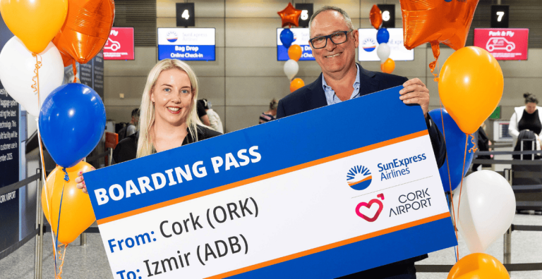 SUNEXPRESS’TEN İRLANDA’DA YENİ ROTA: CORK