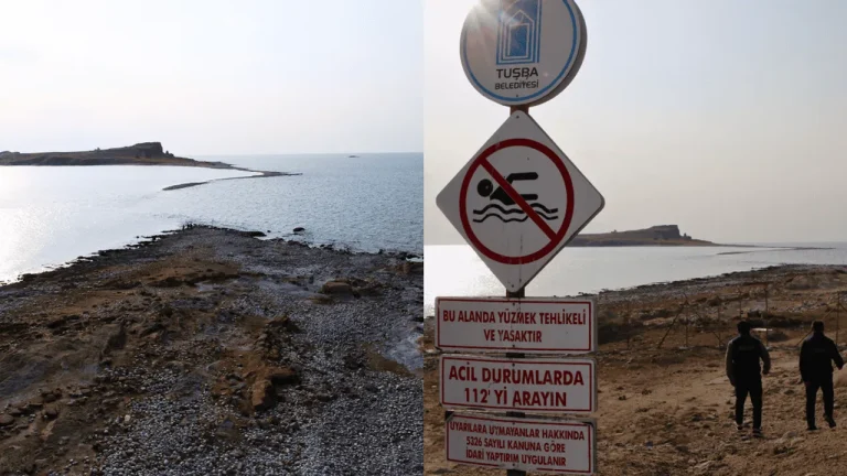 ANTİK YOLA UYARI LEVHALARI ASILDI