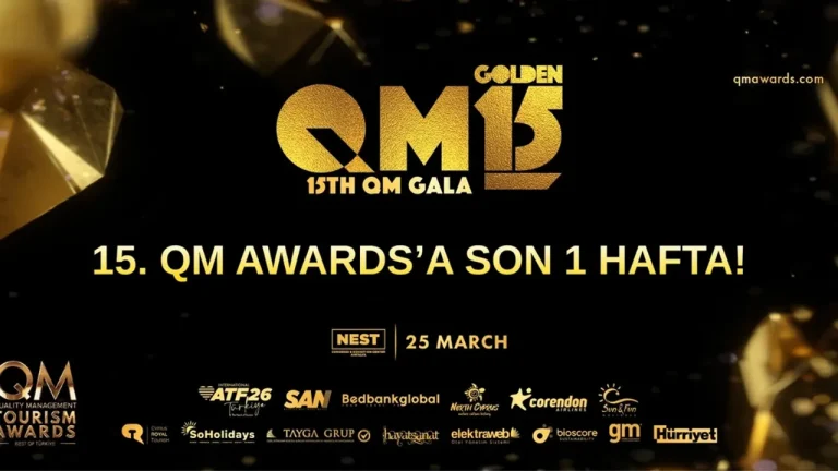 15. QM AWARDS GALA GECESİNE SON 1 HAFTA!
