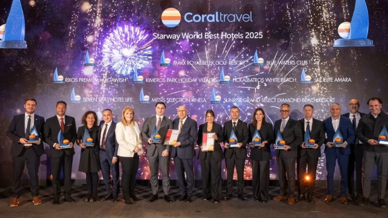 CORAL TRAVEL STARWAY WORLD BEST HOTELS ÖDÜLLERİ SAHİPLERİNİ BULDU