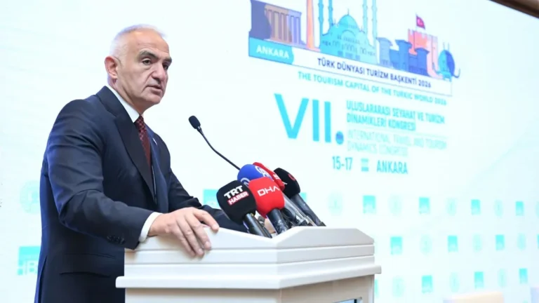BAKAN ERSOY: TURİZM SADECE EKONOMİ DEĞİL, GÜÇLÜ BİR DİPLOMASİ ARACI