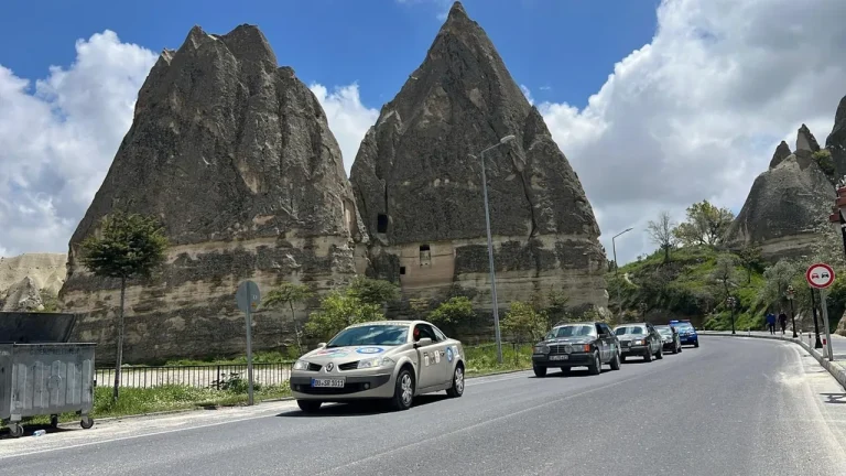 19 ÜLKEYİ KAPSAYAN RALLİ KAPADOKYA’DAN GEÇTİ