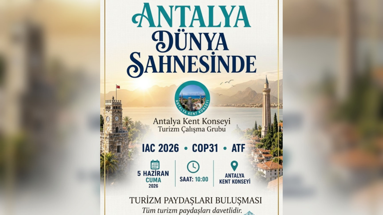 IAC 2026, ATF26 VE COP31: KENT KONSEYİ 3 DEV ORGANİZASYON İÇİN TOPLANIYOR
