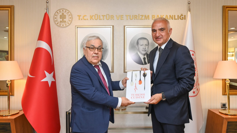 BAKAN ERSOY, RUS BÜYÜKELÇİ VERŞİNİN’İ AĞIRLADI