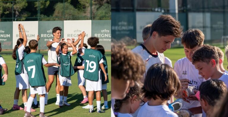 ARDA GÜLER REAL MADRID FOUNDATION FOOTBALL CLINIC ANTALYA’DA GENÇ FUTBOLCULARLA BİR ARAYA GELDİ