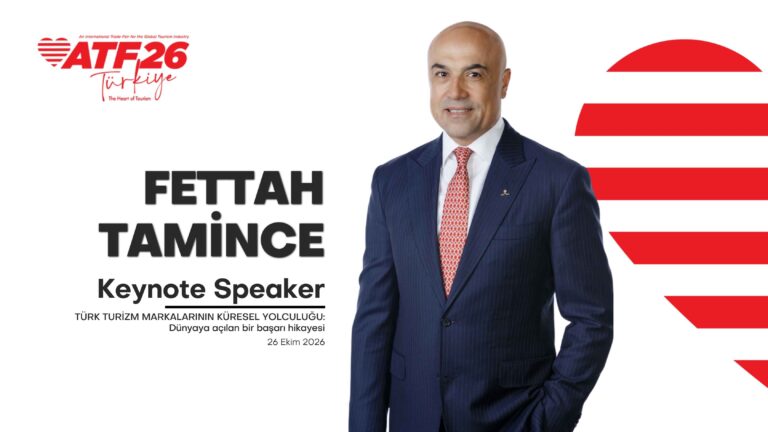 FETTAH TAMINCE ATF26 TÜRKIYE’NIN KEYNOTE SPEAKER’I OLACAK