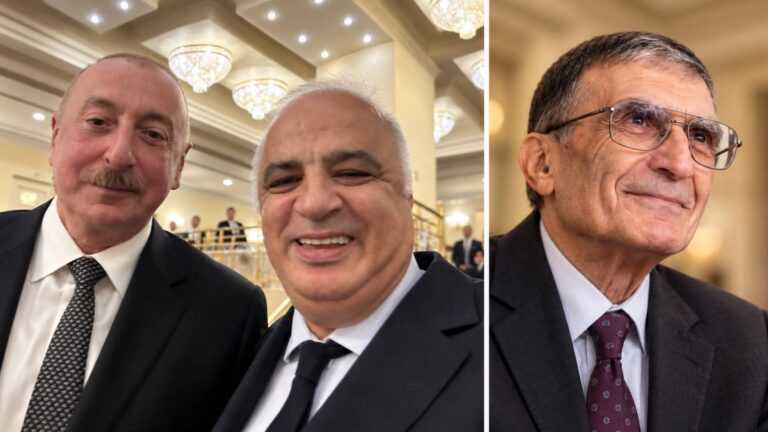 AZERBAYCAN, AZİZ SANCAR’I 80. YAŞINDA “ŞÖHRET NİŞANI”YLA ONURLANDIRDI